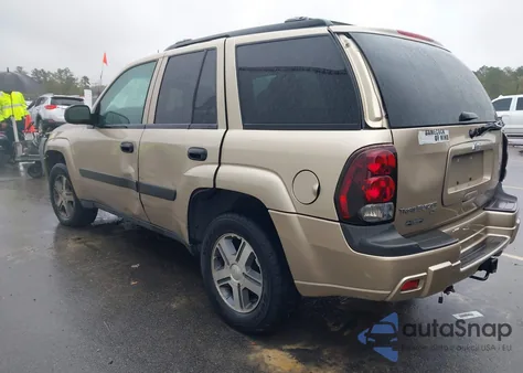 2005 Chevrolet Trailblazer Ls из США, поврежденный, VIN 1GNDS13S952316501